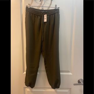 Olive Green Joggers